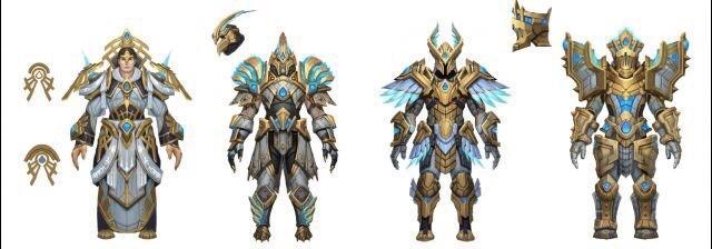 《魔兽世界》9.0基瑞安三系护甲外观一览