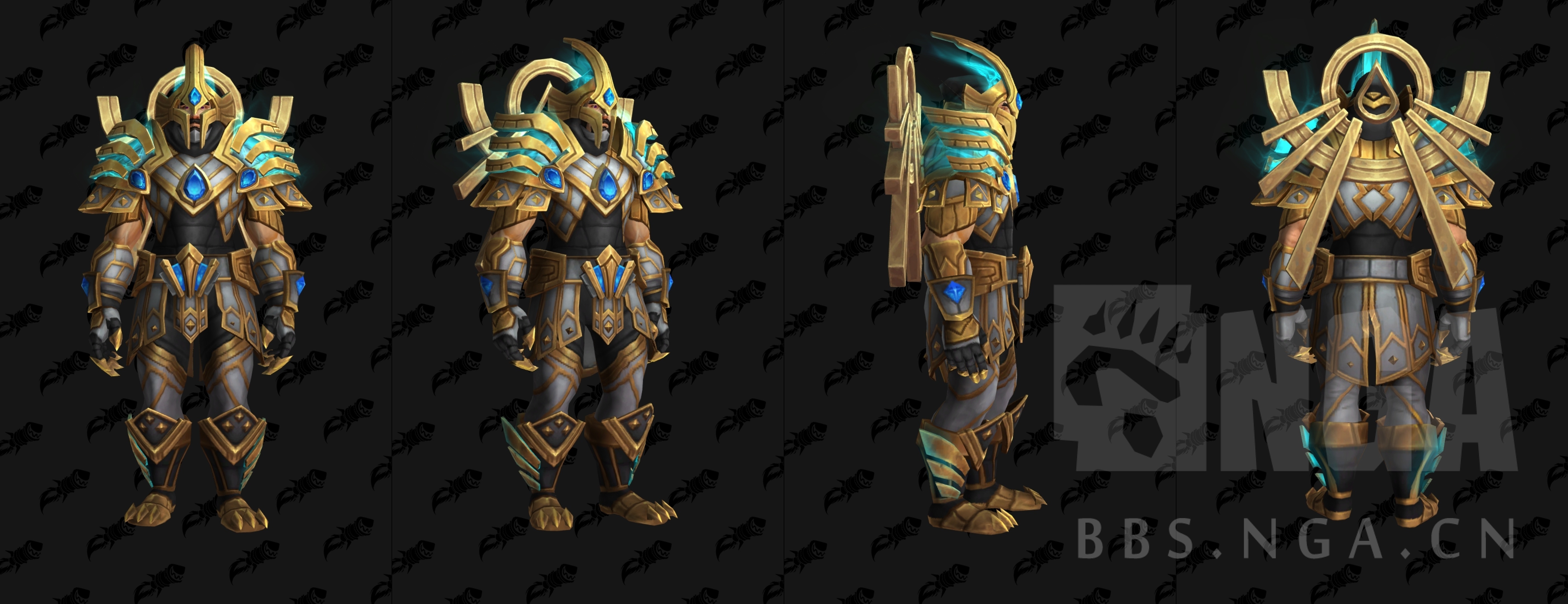 《魔兽世界》9.0基瑞安盟约皮甲预览