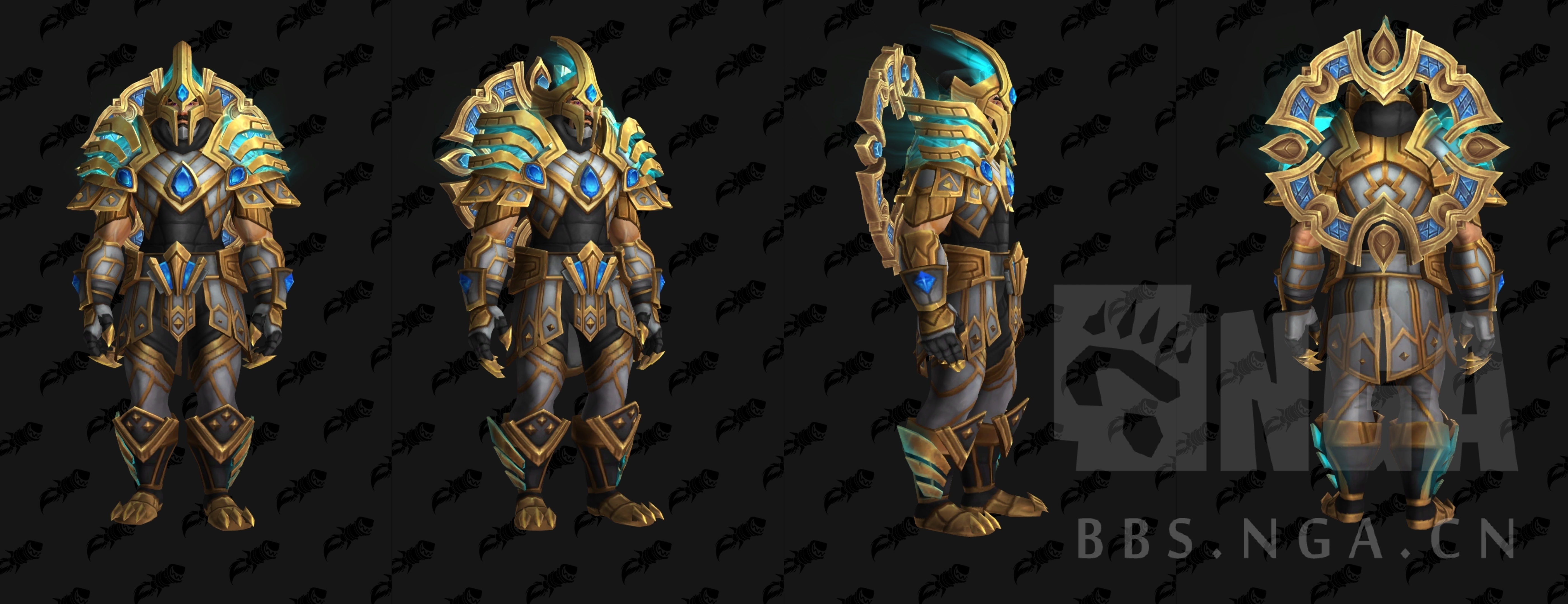 《魔兽世界》9.0基瑞安盟约皮甲预览