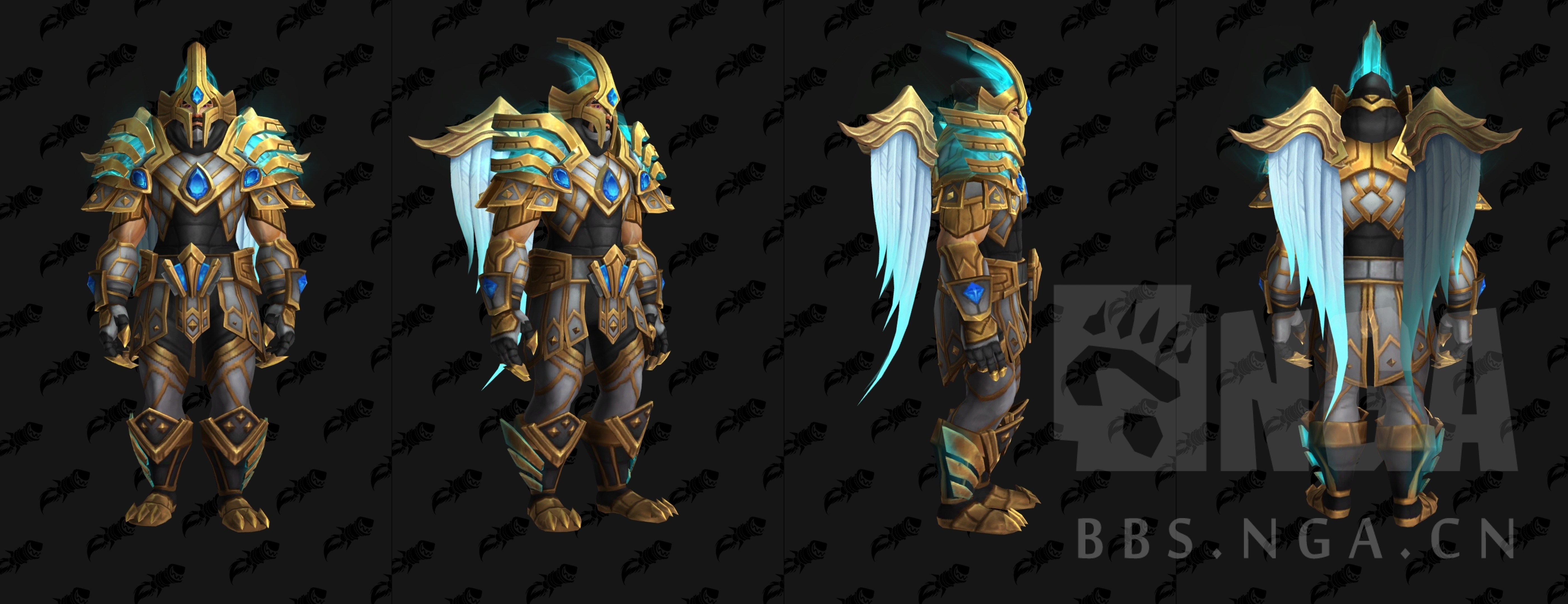 《魔兽世界》9.0基瑞安盟约皮甲预览