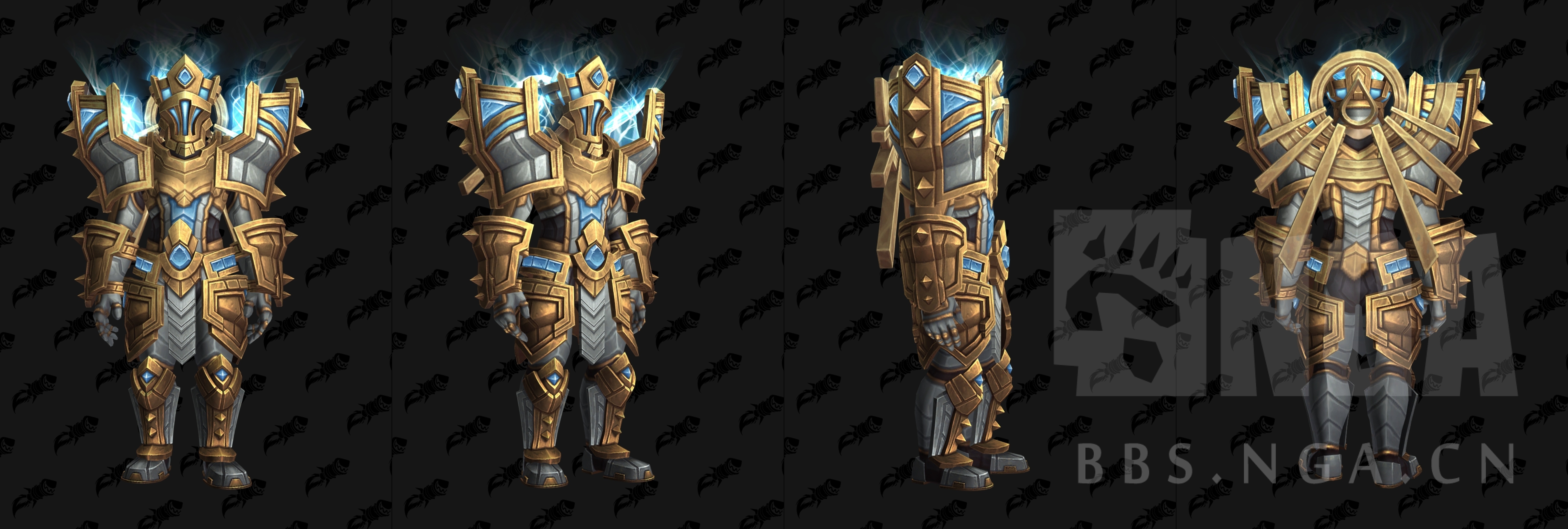 《魔兽世界》9.0基瑞安盟约板甲预览