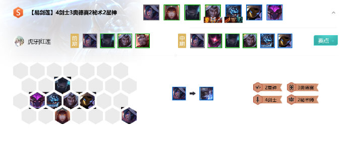 《LOL》云顶之弈10.8赌狗奥德赛秘星剑阵容攻略