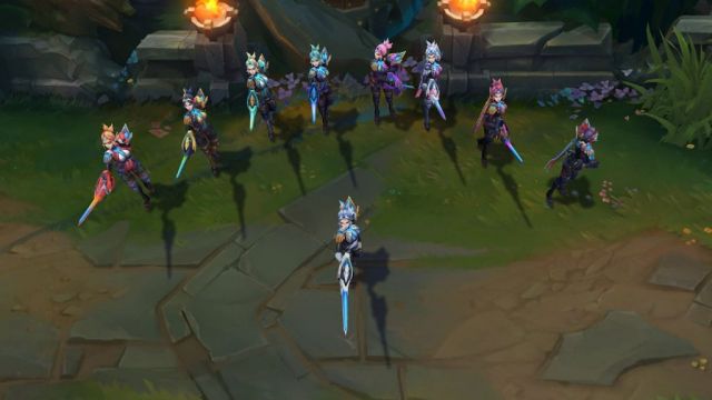 《LOL》未来战士剑姬皮肤特效展示