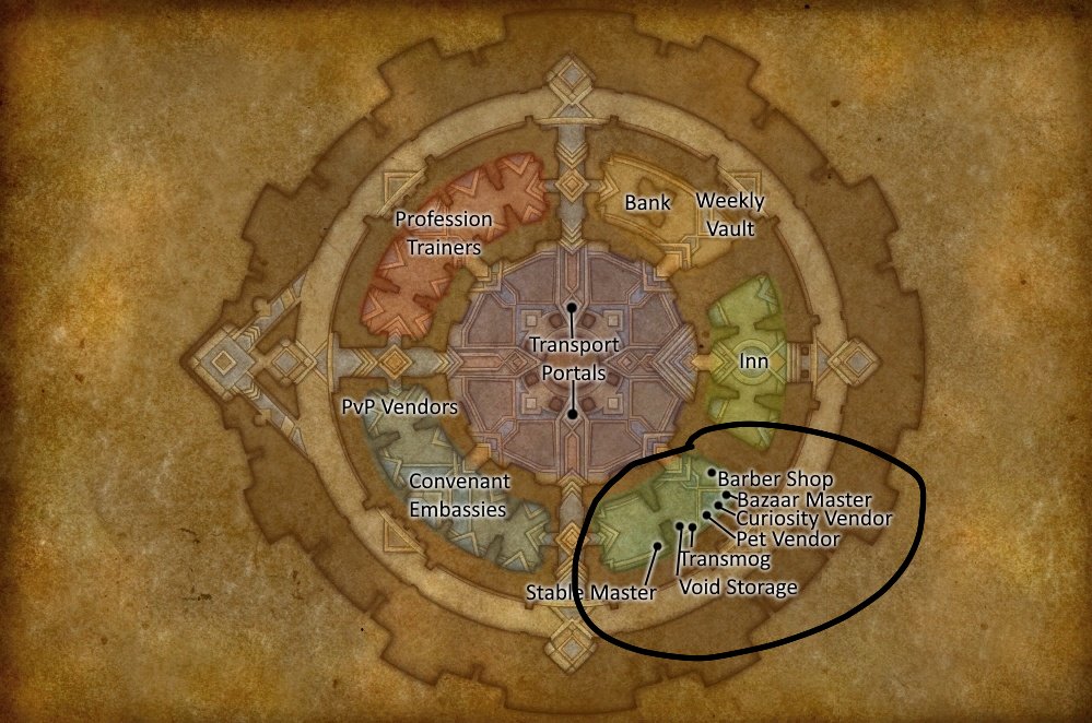 《魔兽世界》奇珍大厅位置介绍