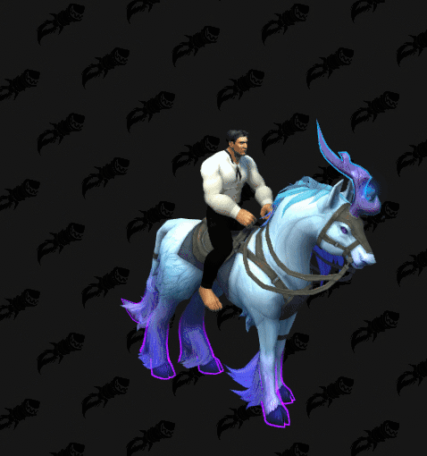 《魔兽世界》炽蓝仙野独角兽来源