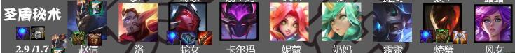 《LOL》云顶之弈10.12大威天龙圣盾龙王阵容介绍