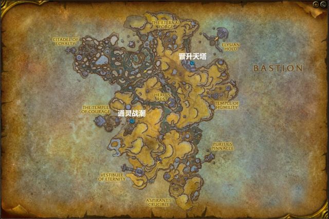 《魔兽世界》通灵战潮位置介绍