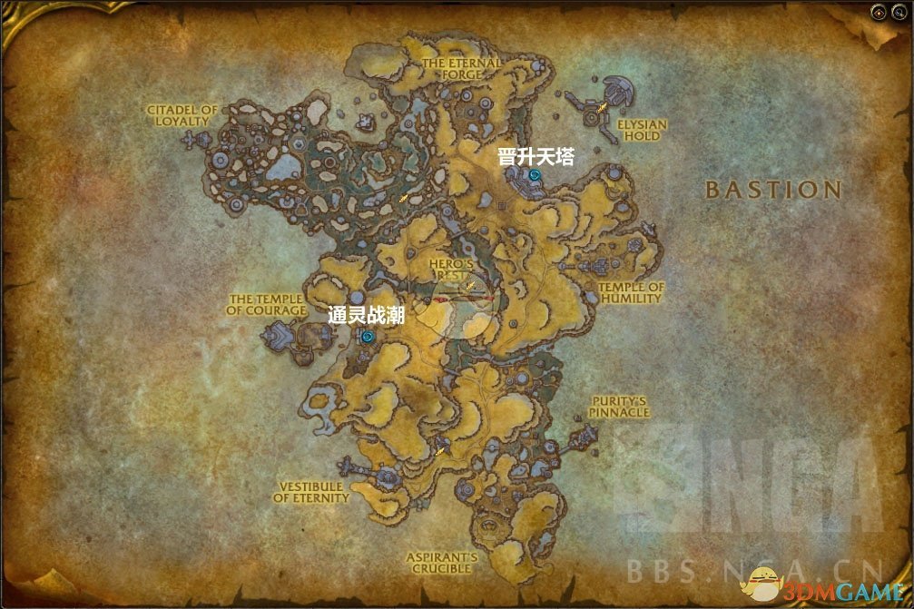 《魔兽世界》9.0五人本位置汇总