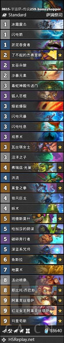 《炉石传说》bunnyhoppor宇宙萨卡组攻略