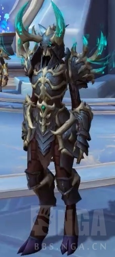 《魔兽世界》9.0玛卓克萨斯盟约板甲外观
