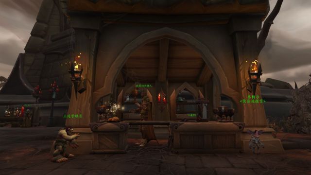 《魔兽世界》灰烬王庭入口