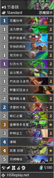 《炉石传说》通灵学园天梯节奏瞎卡组攻略