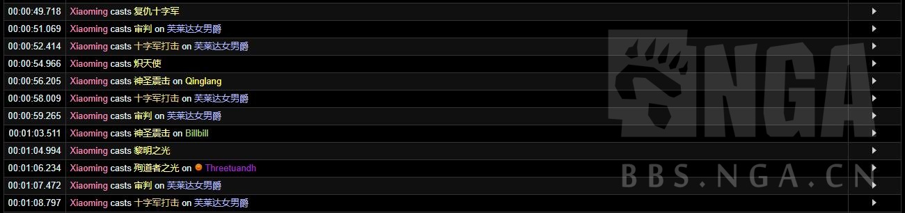 魔兽世界9.0奶骑输出手法