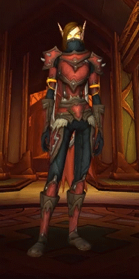 《魔兽世界》9.0前夕银色应征者套装外观展示