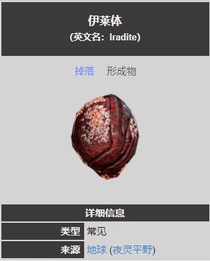 星际战甲伊莱体怎么获得