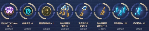 《LOL》灵能币兑换商城奖励一览