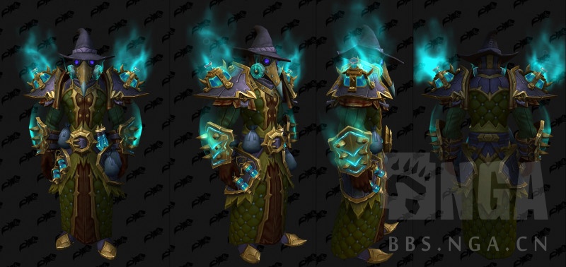 《魔兽世界》9.0PVP第一赛季套装外观大全