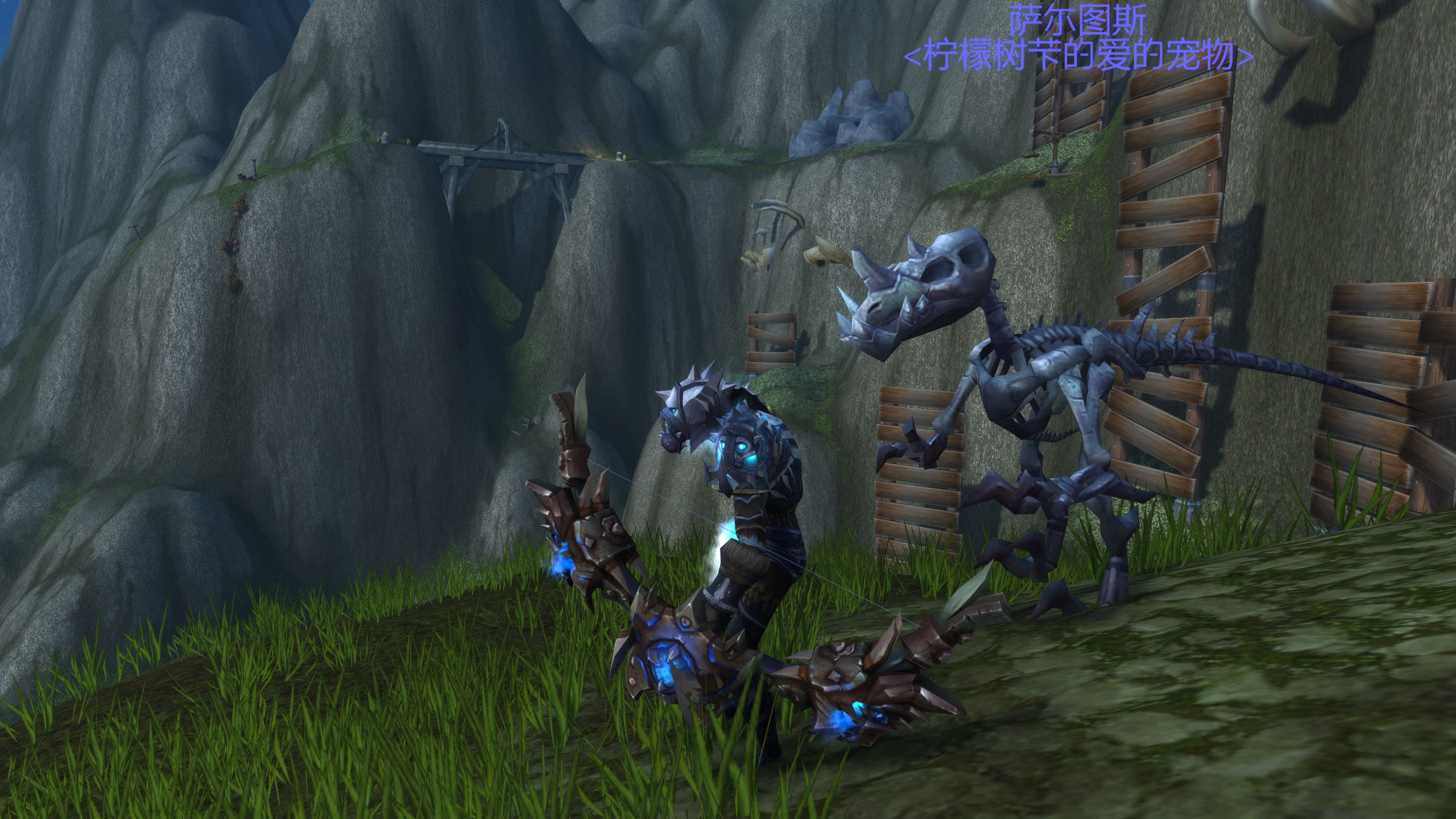 《魔兽世界》活化石骨龙抓取地点