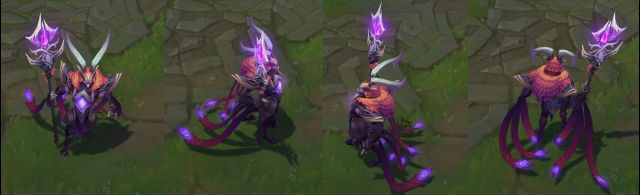 《LOL》永恒之森阿兹尔皮肤外观特效预览