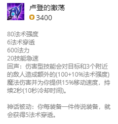 lol无限火力卡牌出装2021