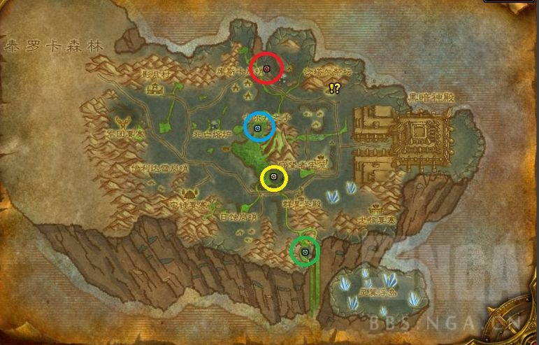 《魔兽世界》怀旧服黑暗神殿门任务接取方法