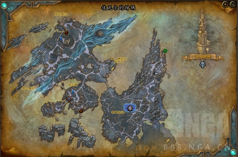 《魔兽世界》灰白恐握抓取地点