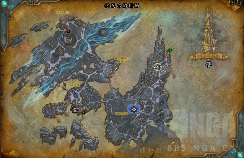 《魔兽世界》灰白恐握抓取地点