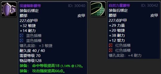 《魔兽世界》TBC制皮都能做什么装备