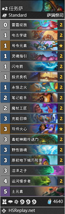 《炉石传说》暴风城下的集结任务萨卡组搭配推荐