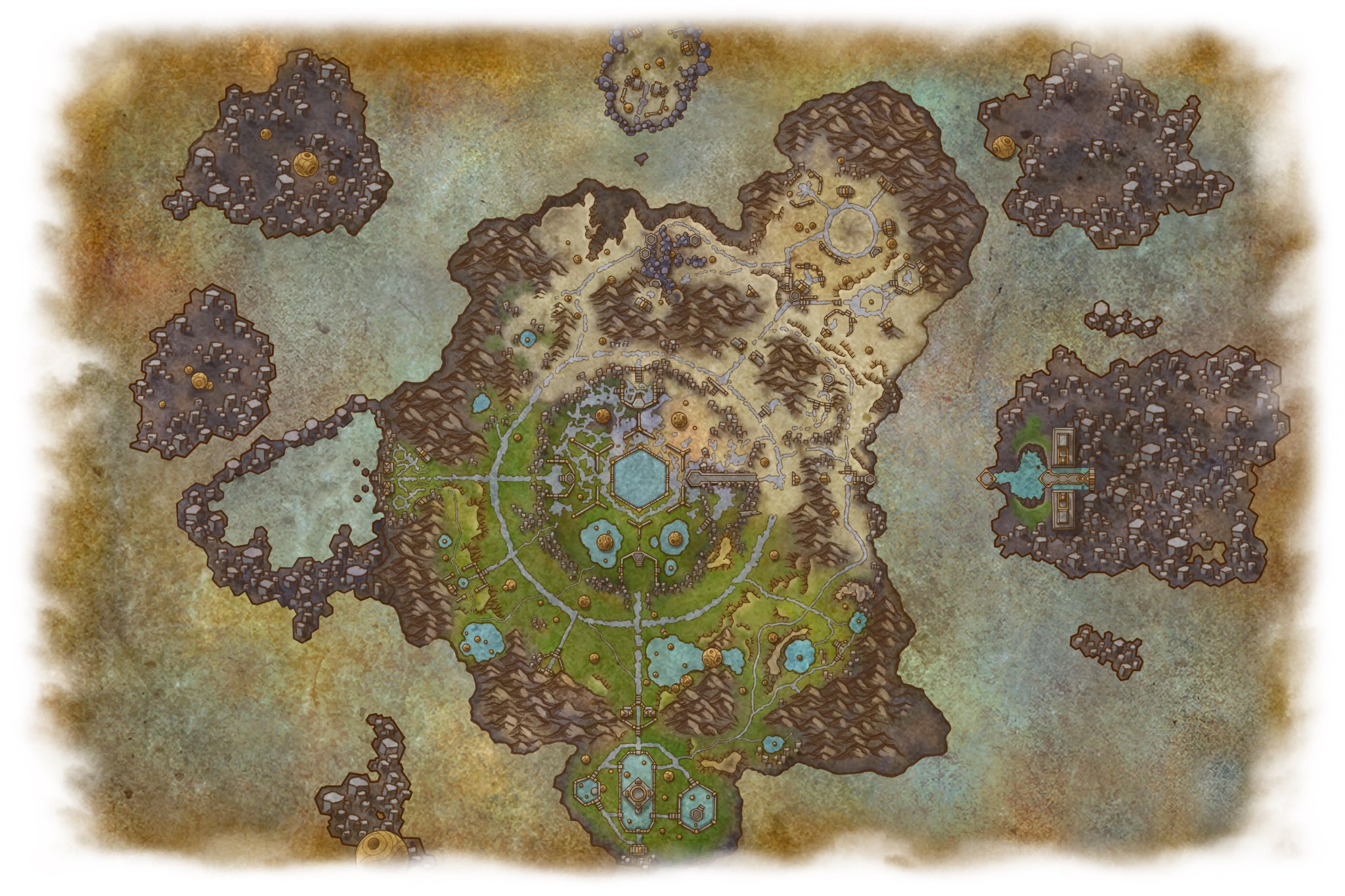 《魔兽世界》9.2扎雷殁提斯地图一览