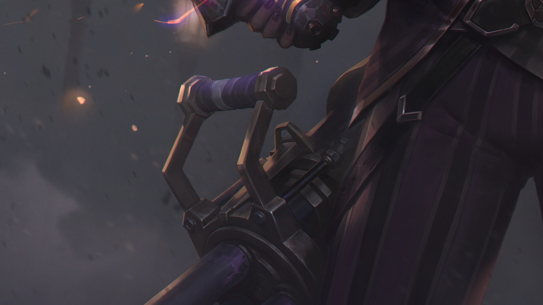 LOL双城之战金克丝原画设计草图分享