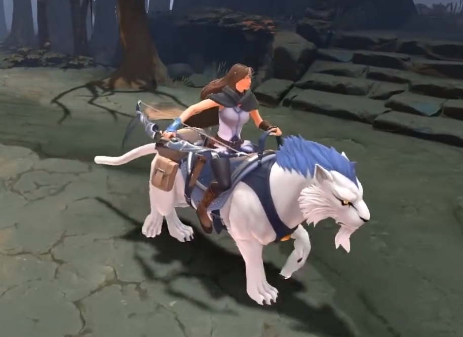 DOTA2米拉娜身心饰品外观是什么样的