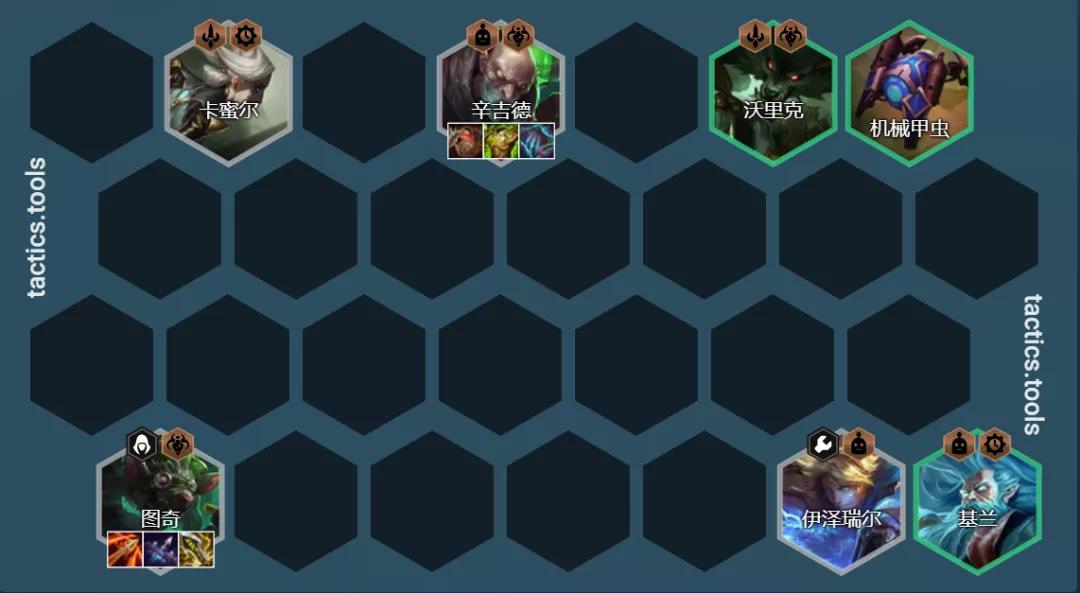 云顶之弈羽量级选手阵容怎么搭配