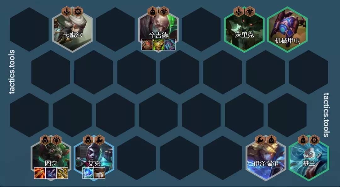 云顶之弈羽量级选手阵容怎么搭配