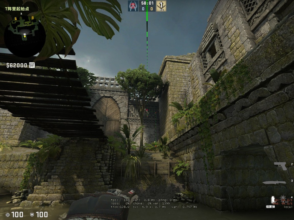 CSGO远古遗迹地图投掷物点位有哪些