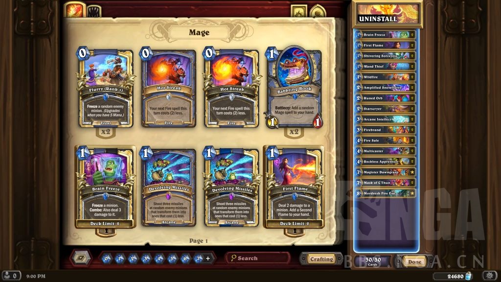 炉石传说奥特兰克的决裂火冲法卡组怎么玩