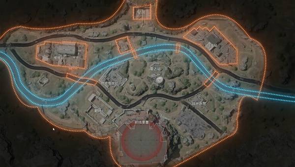 暗区突围无限前线要塞地图介绍