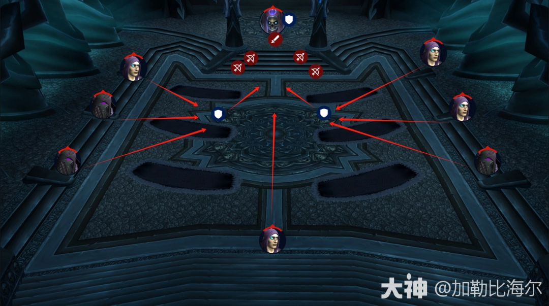 魔兽世界icc2号BOSS亡语者女士打法攻略