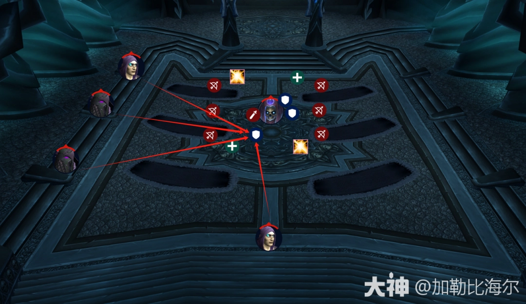 魔兽世界icc2号BOSS亡语者女士打法攻略