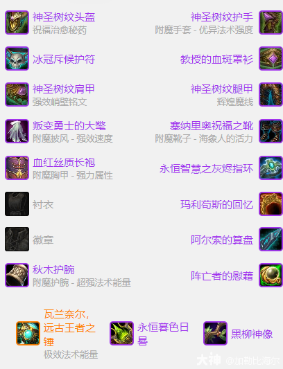 魔兽世界ICC奶德玩法攻略