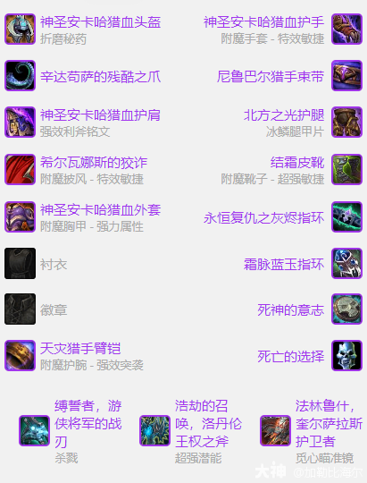 魔兽世界ICC生存猎玩法攻略