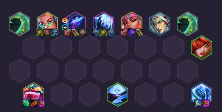 云顶之弈强音再争霸电子火影劫阵容推荐