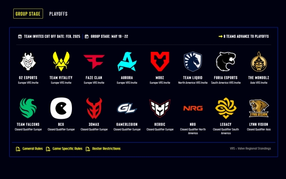 CS2IEM达拉斯赛程表2025