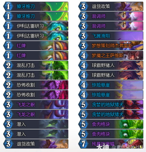 炉石传说32.2.4猪猪瞎卡组代码推荐