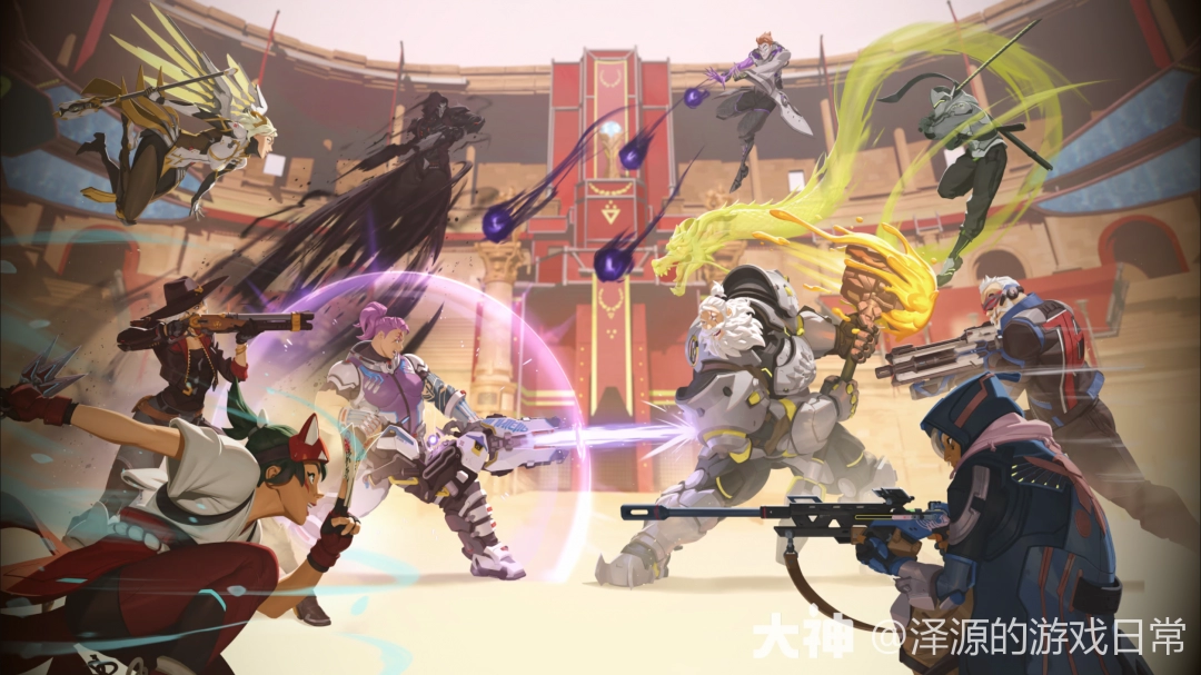 守望先锋角斗领域主界面代码一览