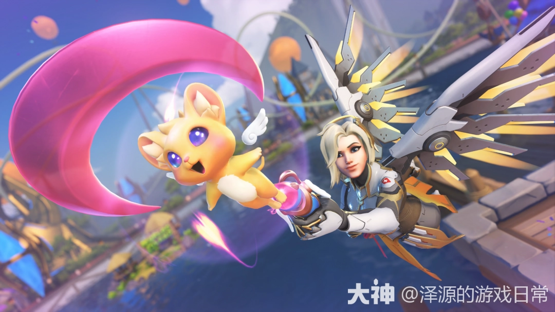 守望先锋天使神话武器主界面壁纸代码一览