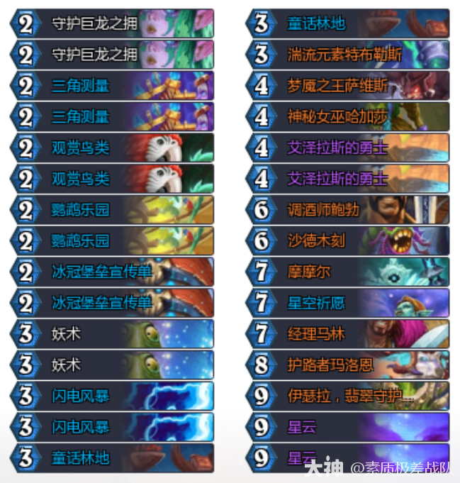 炉石传说32.4摩摩尔萨卡组代码推荐