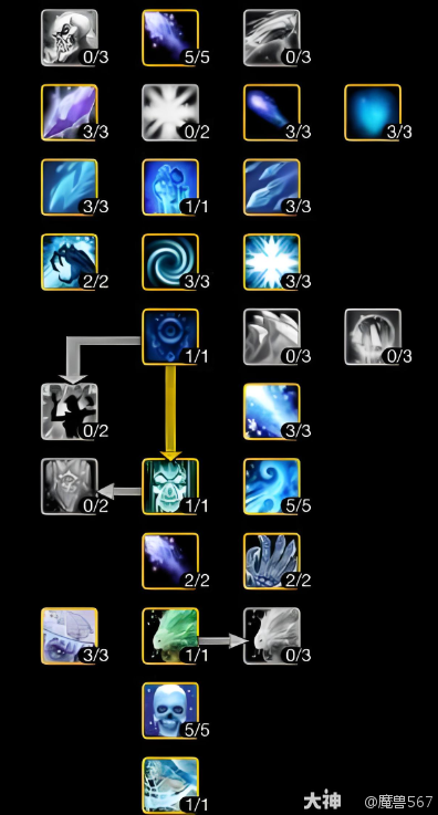 魔兽世界怀旧服法师天赋推荐