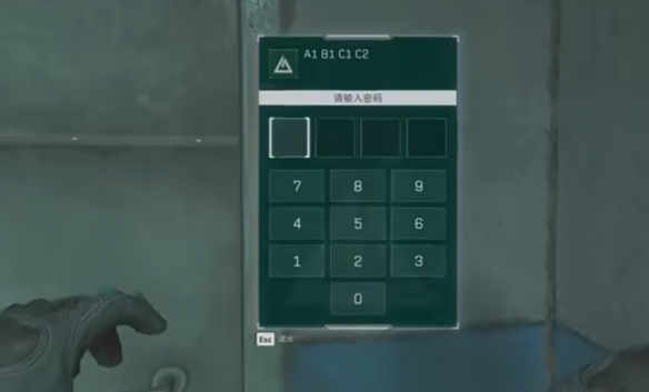 三角洲行动零号大坝密码门在哪