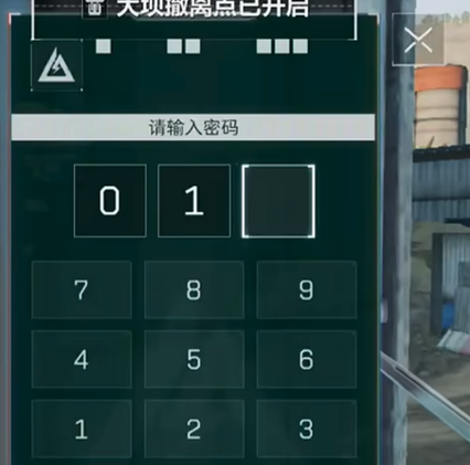 三角洲行动零号大坝密码门在哪